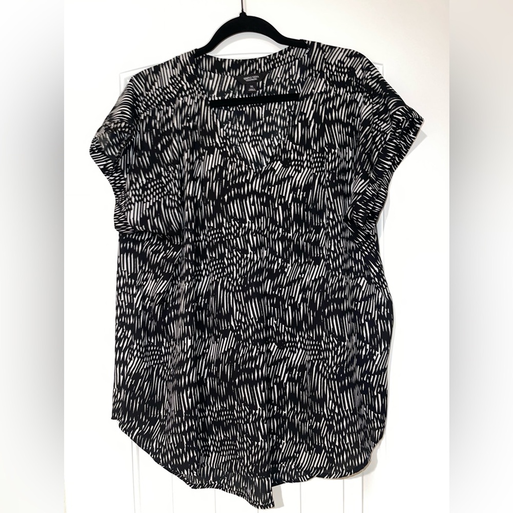 Simply Vera Verawang Printed Blouse